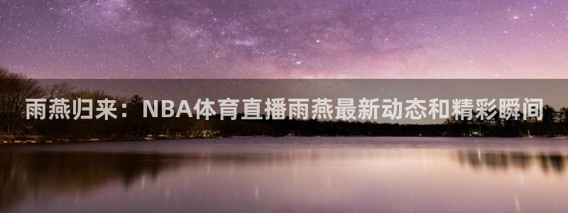 雨燕归来：NBA体育直播雨燕最新动态和精彩瞬间